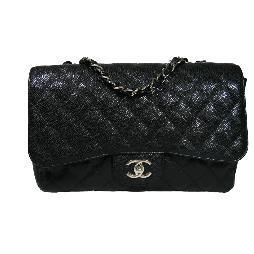 Chanel timeless jumbo schwarz